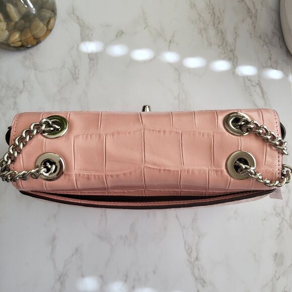 Coach (Light Pink) with silver hardware NWT handbag - Picture 14 of 16